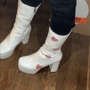 white believe that lamoda boots